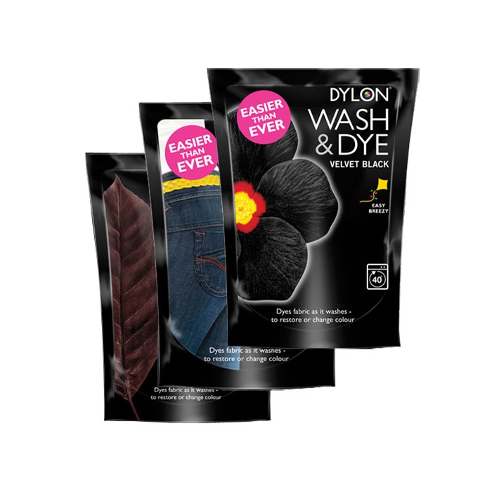 DYLON Tekstiilivärv+sool pesumasinas värvimiseks 350g, pruun