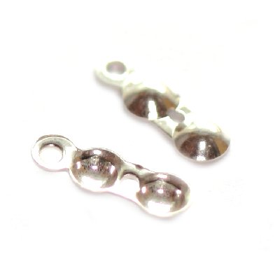 Kalott sterlinghõbe 12 mm 4 tk