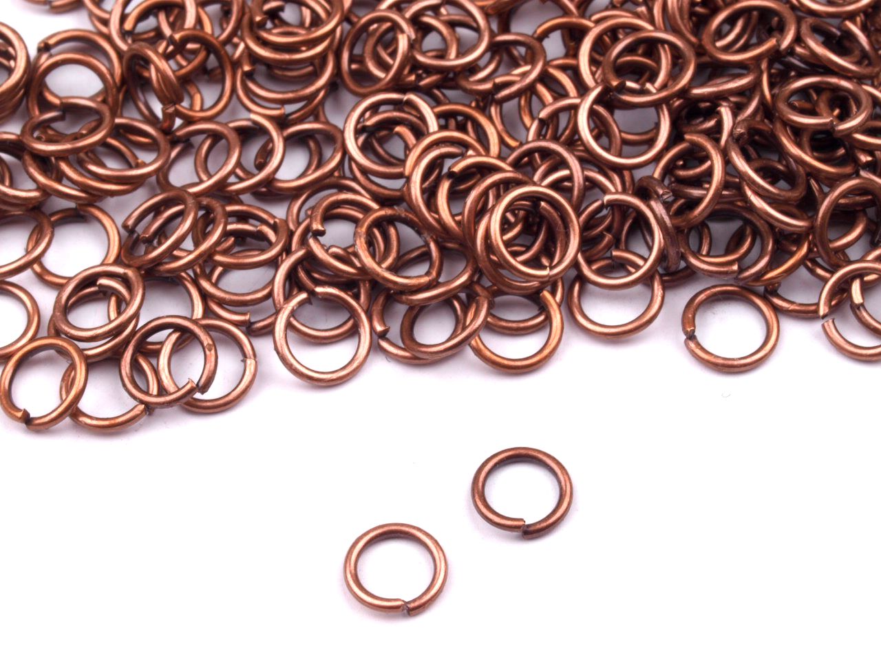 Ühendusrõngad vask 5 mm 40 tk