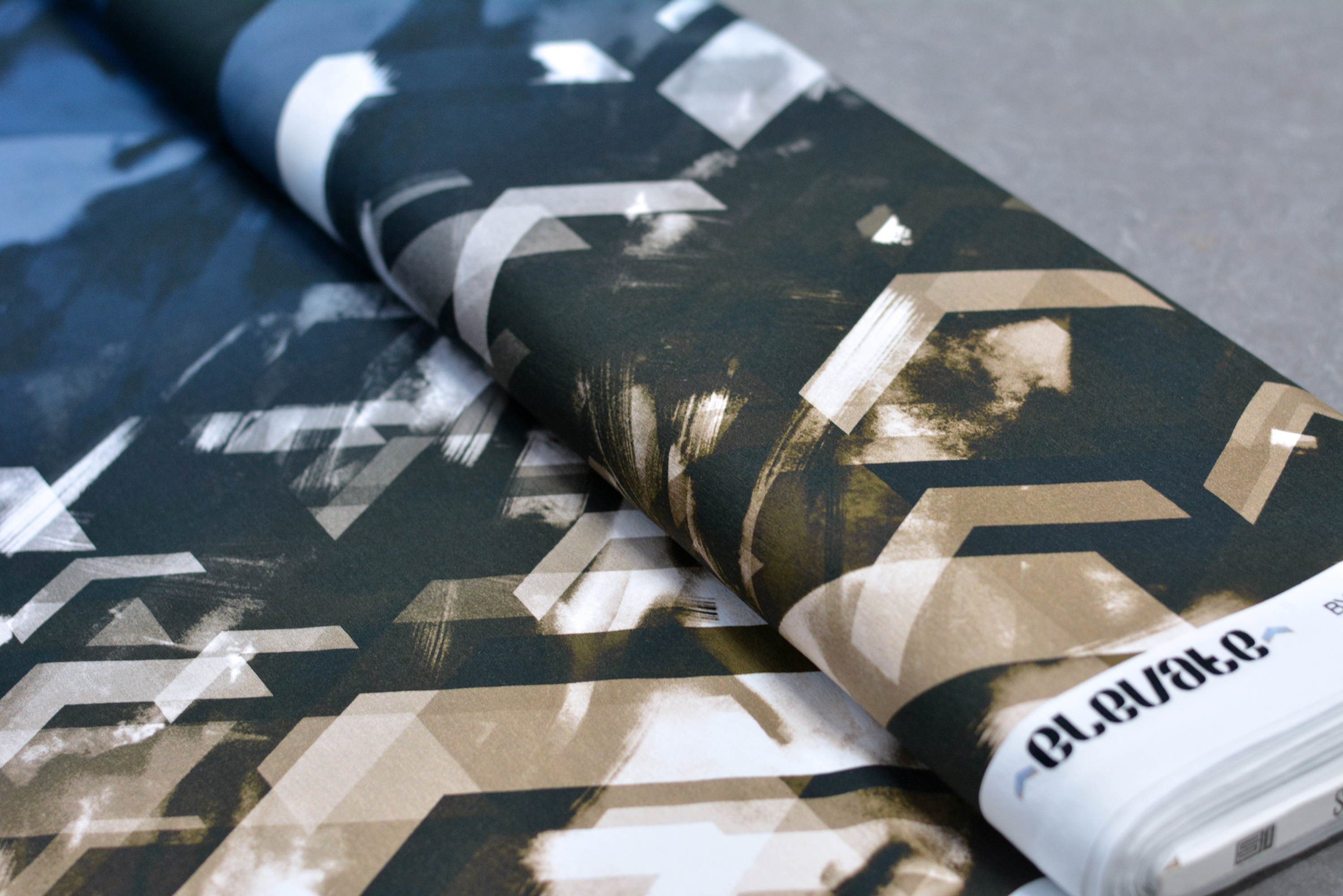 Trikotaaž Elevate by Lycklig Design, digiprint