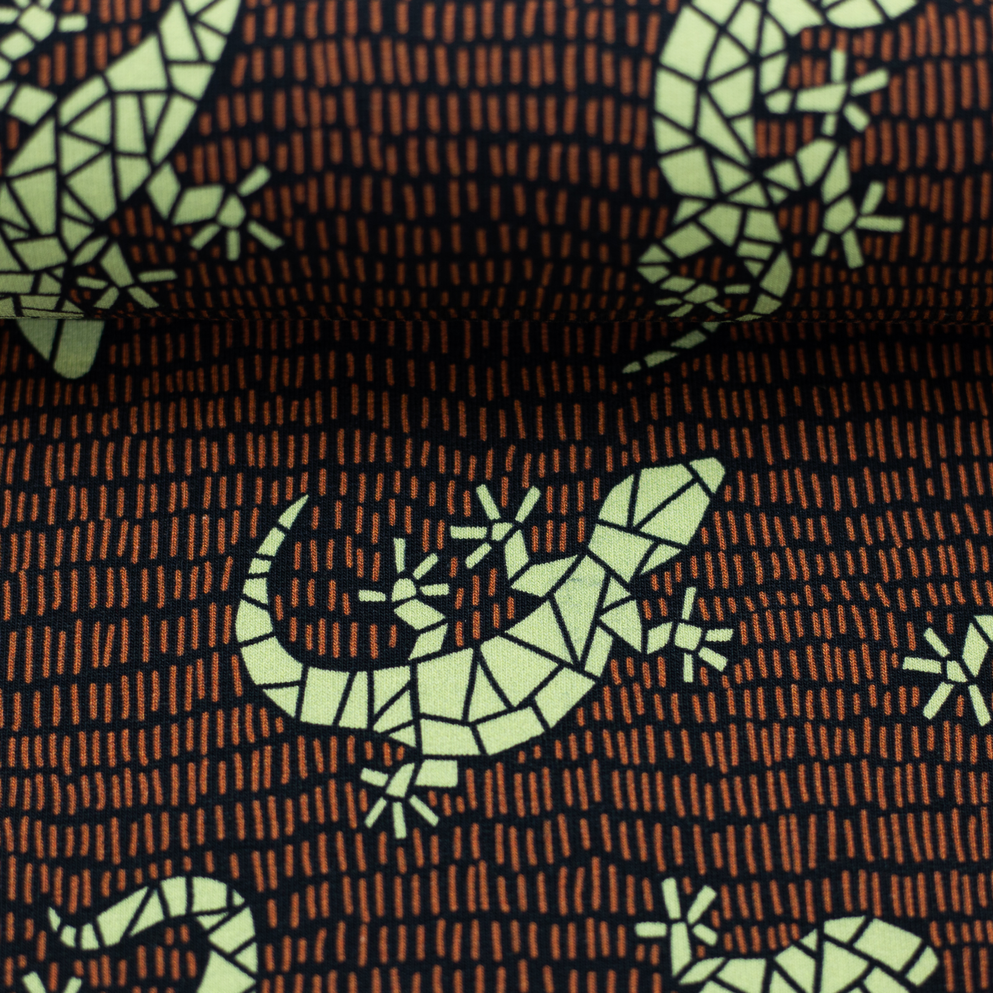 Modaaldressikangas Lizard