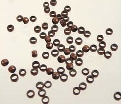 Pärlipidur vaskne 2x1,3 mm