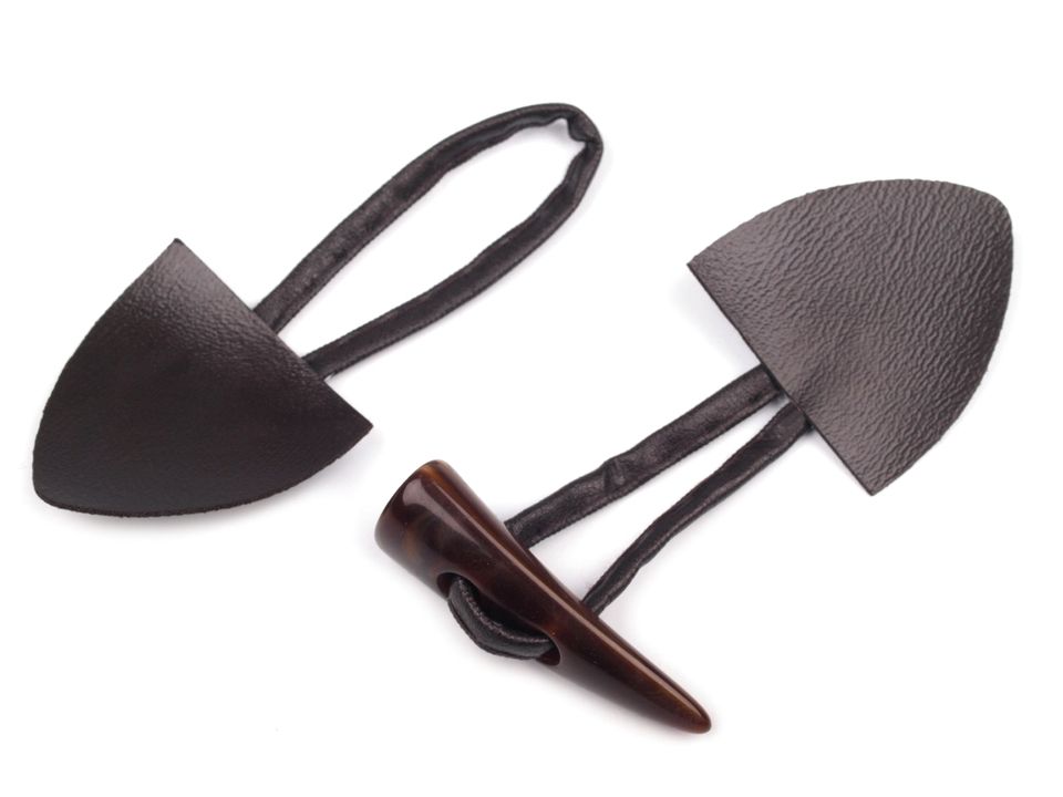 Pöör plastik koos nahast kinnisega