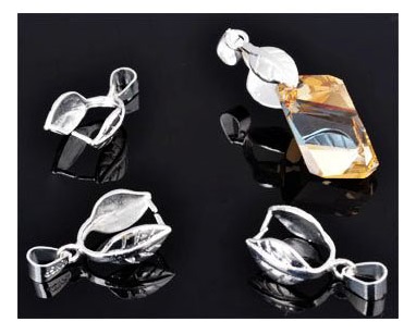 Ripatsihaak hõbedane ´Leht´