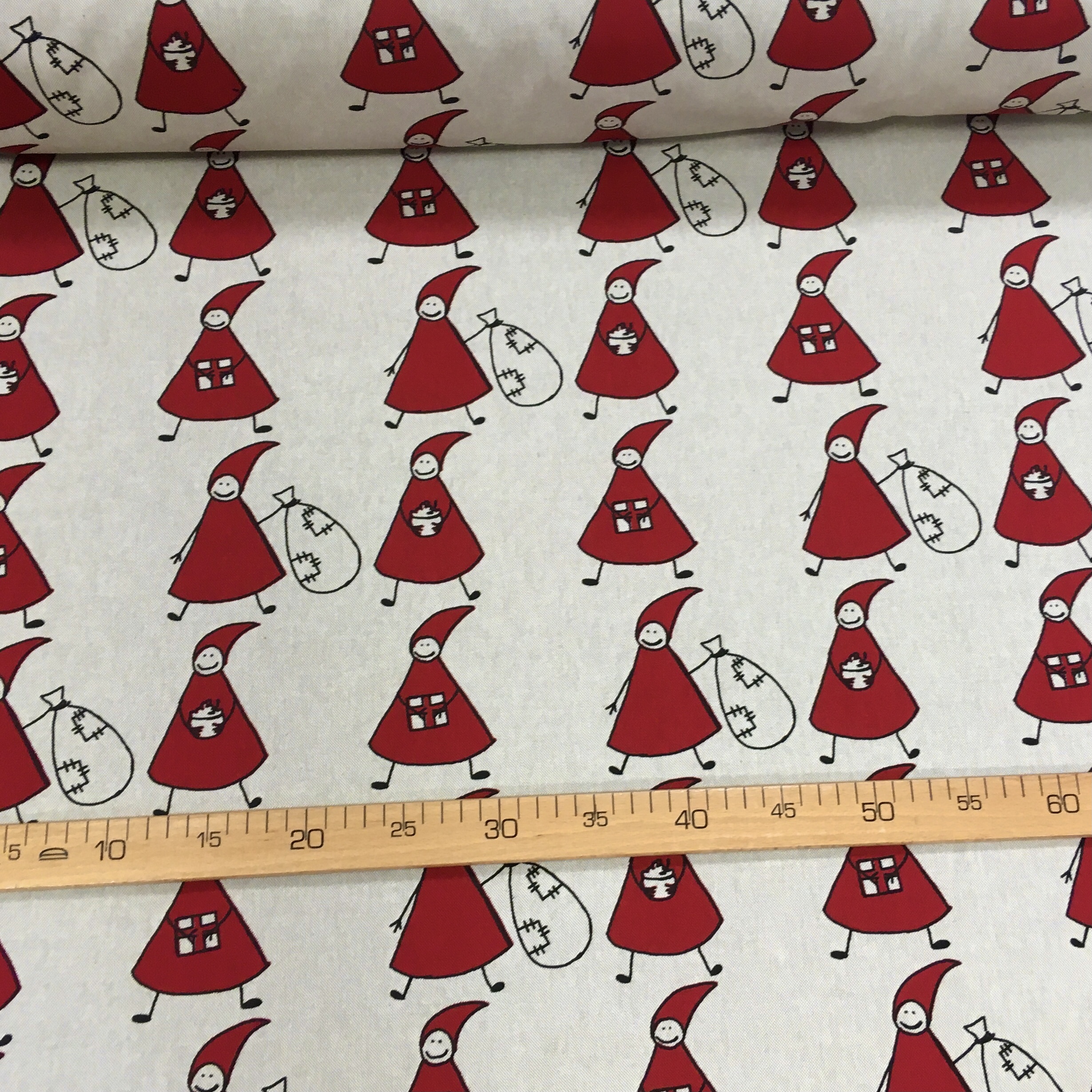 Linenlook dekoratiivkangas Päkapikud