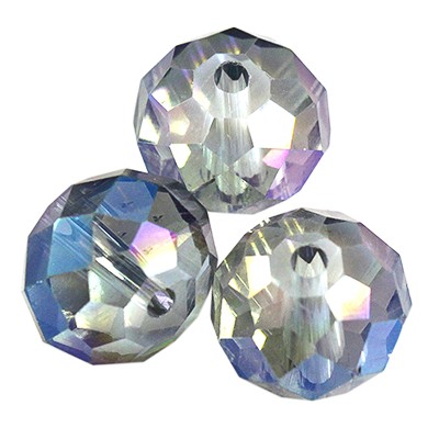 Tahutud klaasist briolette 10 mm