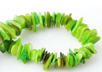 Pärlikarbist killud, rohelised 30 g.