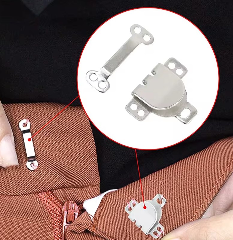 Õmmeldavad haagid püks/seelik 3 tk