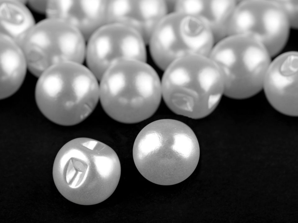 Nööp pärl Ø10 mm erin.värvid