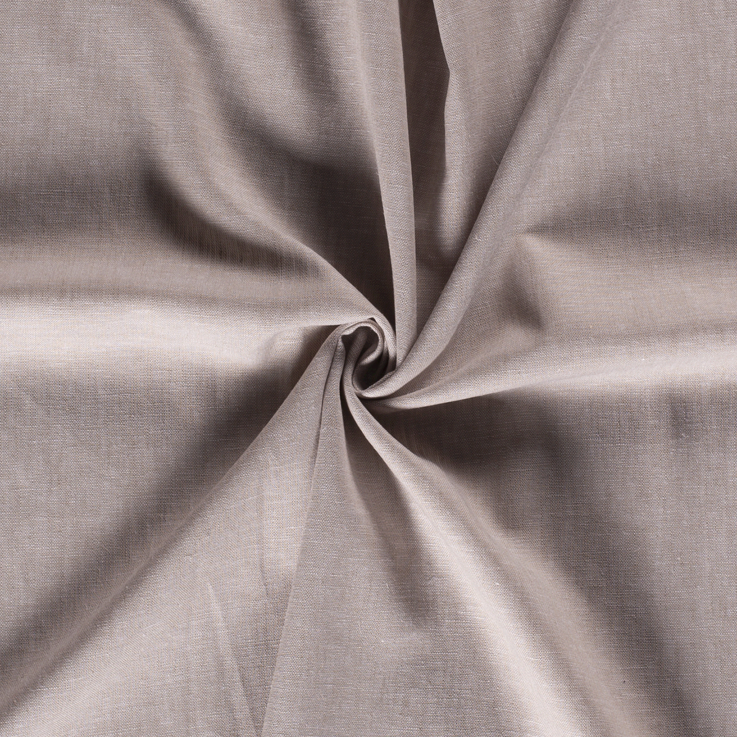 Linnen Viscose Chambray beige