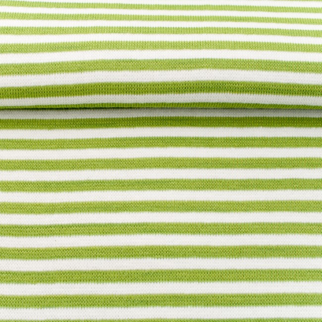 Torusoonik 4mm triip laim/valge