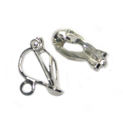 Hõbedased kõrvarõngaklipsid 4 tk.pakis