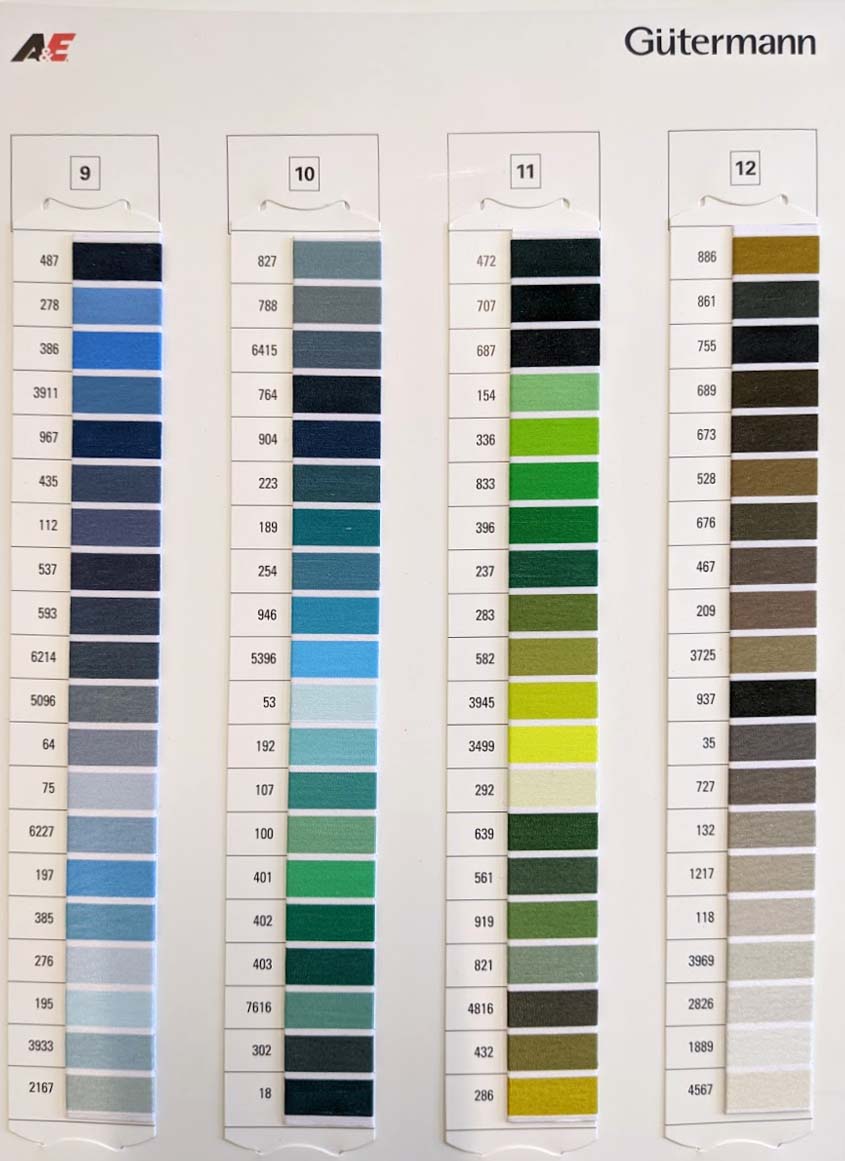 Elastne, veniv niit Gütermann Maraflex 120, 1500 m