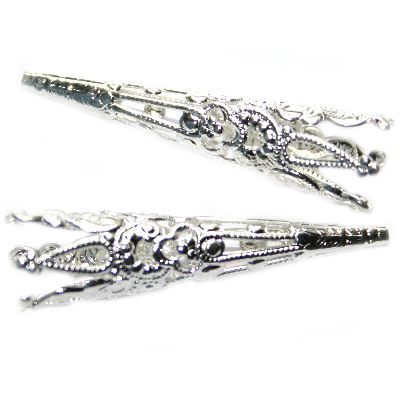 Metallist koonus filigree erin.värvid