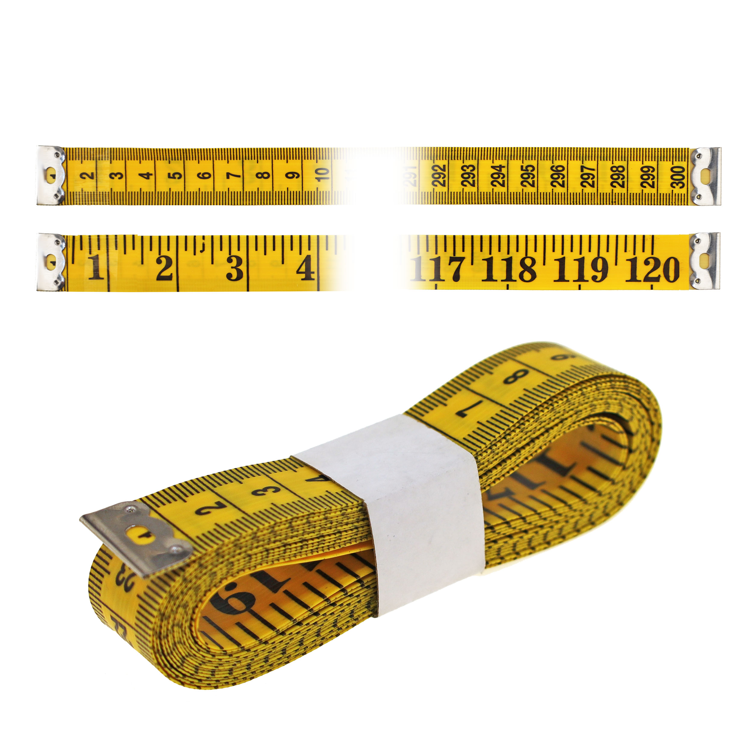 Mõõdulint Hemline 300 cm, cm ja tollid