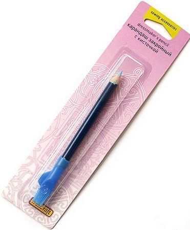 Rätsepa kriidipliiats pintsliga, sinine