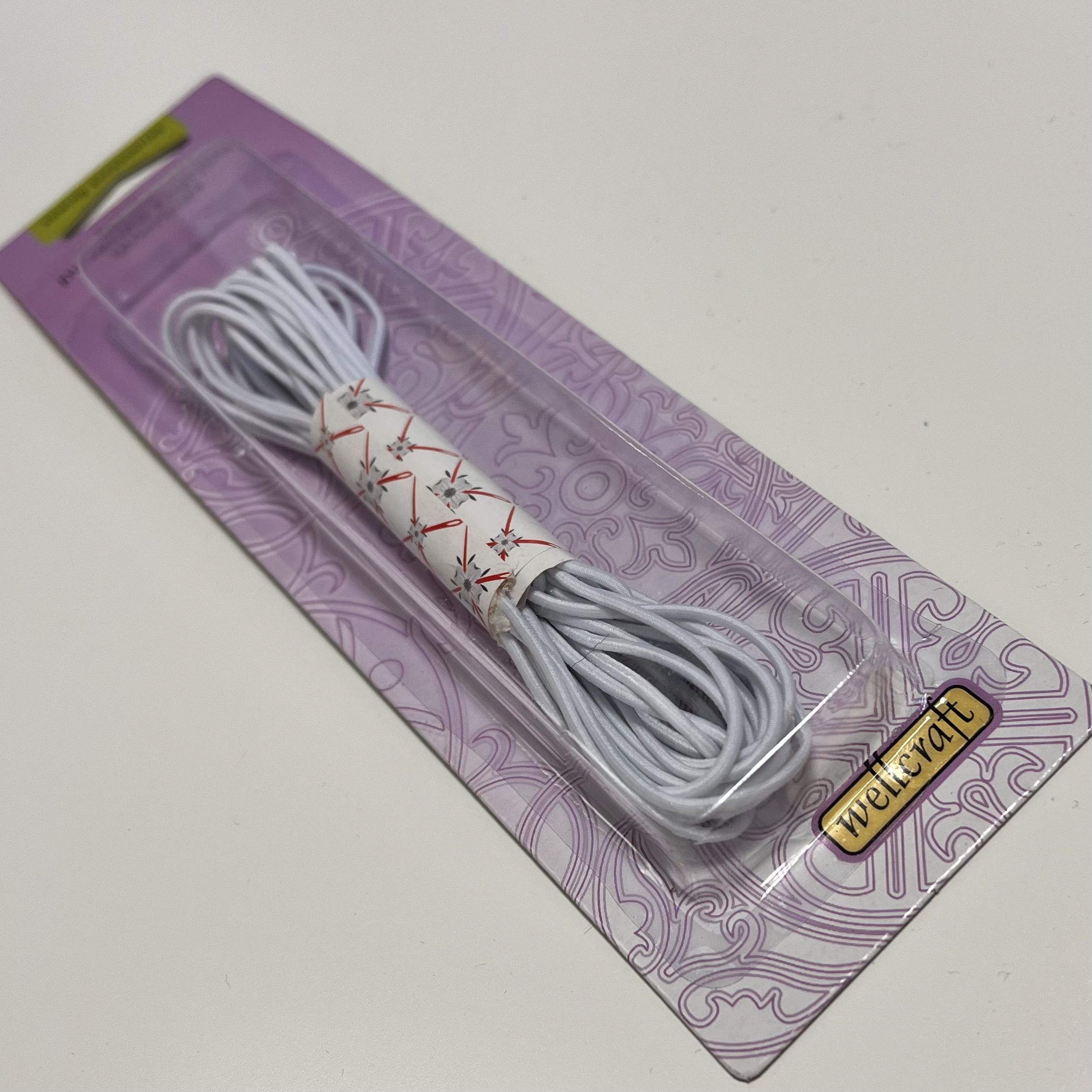 Ümarkumm 1mm 4 m, valge