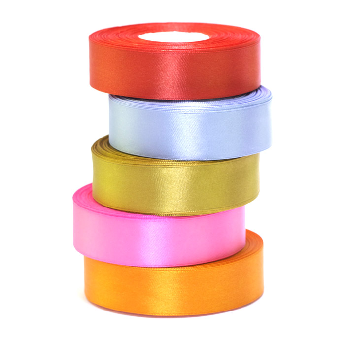 Atlasspael ühepoolne 25 mm erinevad värvid 