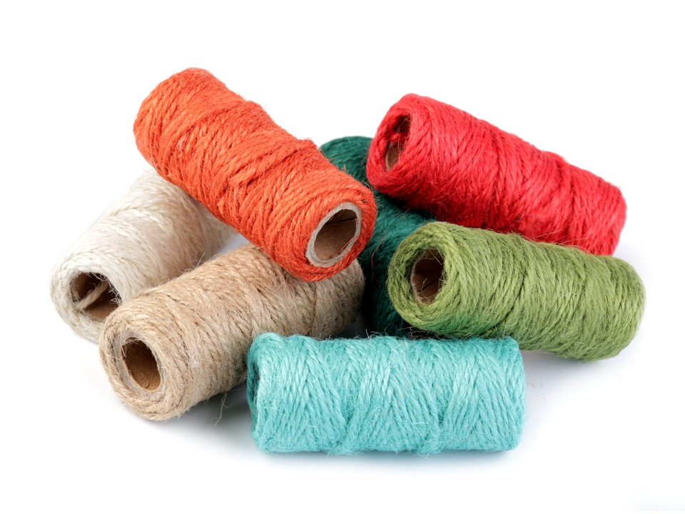 Naturaalne sisalnöör 10 m, erinevad