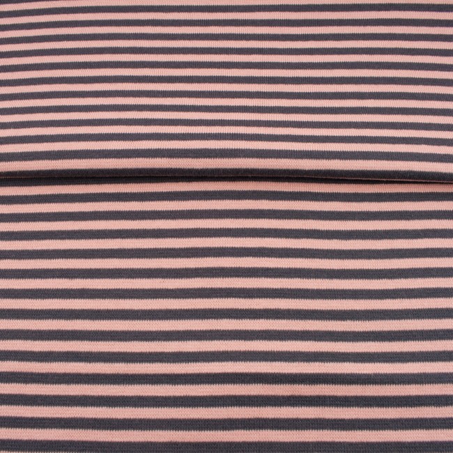 Torusoonik 4 mm triip hall/roosa