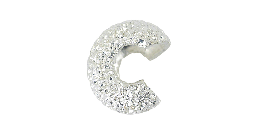 Beadalon pärlipiduri kate, hõbedased, jäise efektiga 4 mm