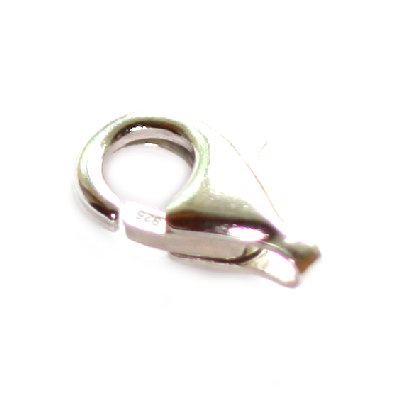 Karabiinhaak hõbe 925, 9 mm, 4 tk