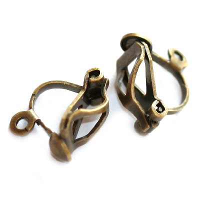Kõrvarõnga klipsid antiik 1,3 cm 4 tk