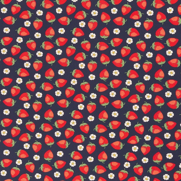 Strawberries, dark blue