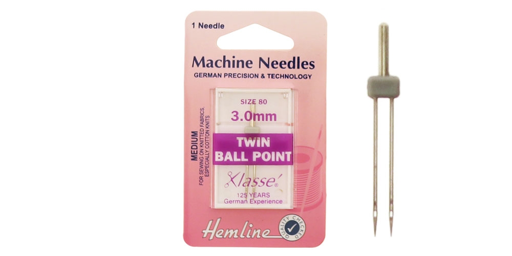 Hemline masina topeltnõel strech Nr.80, 3mm