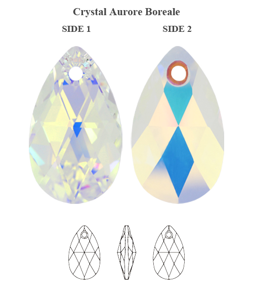 Ripats Pear 22 mm, 2 tk