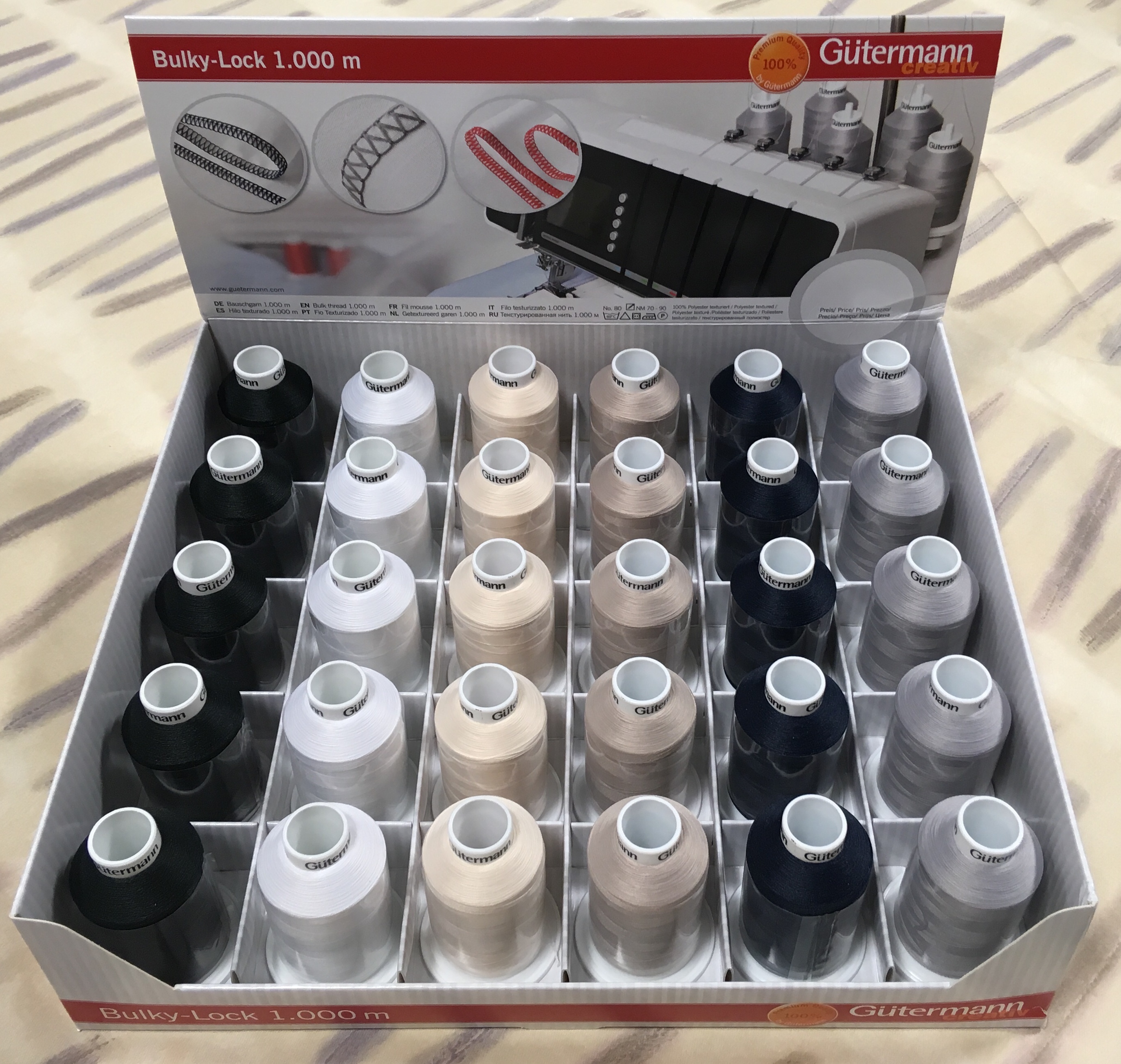 Gütermann Bulky Lock 80 1000 m
