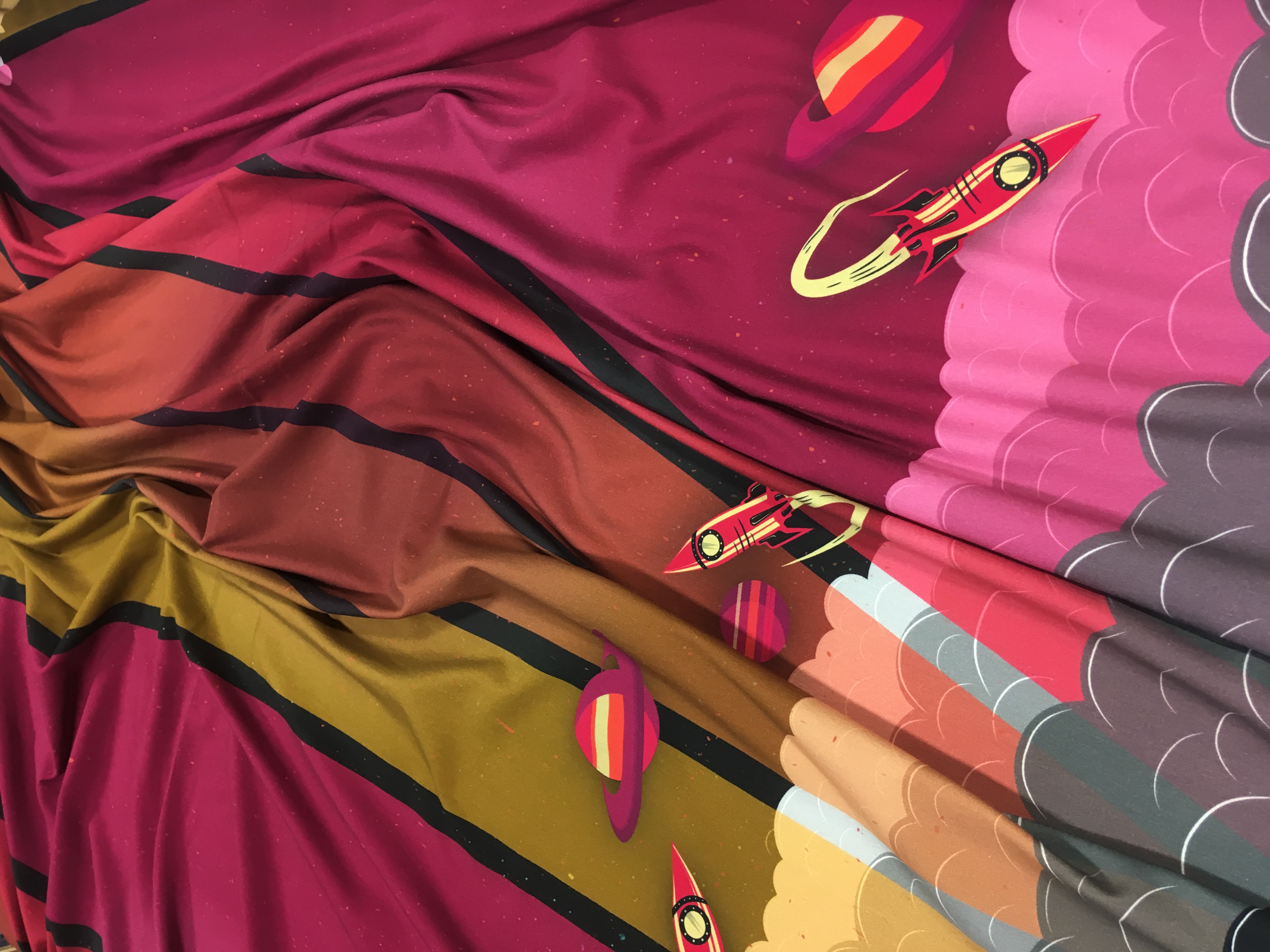 Dressikanga kupong Galaxy Tale fuksia