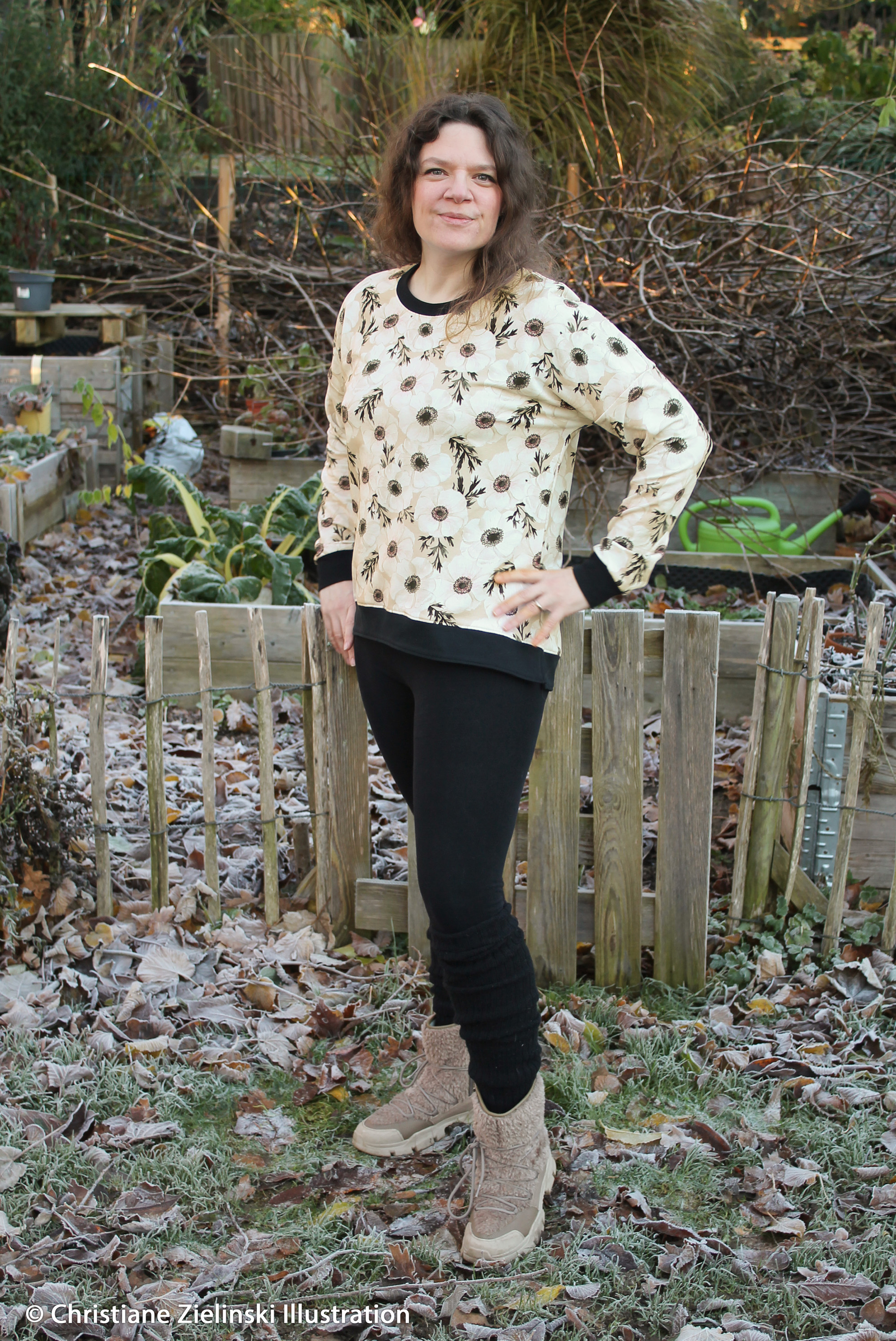 Modaaldressikangas Annemone