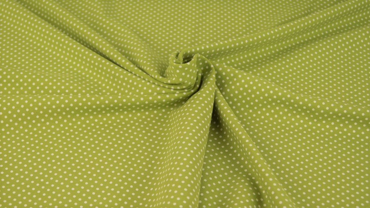 Valged täpid rohelisel 0,3 cm