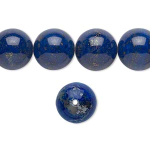 Lapis Lazuli ümar 10 mm 4 tk