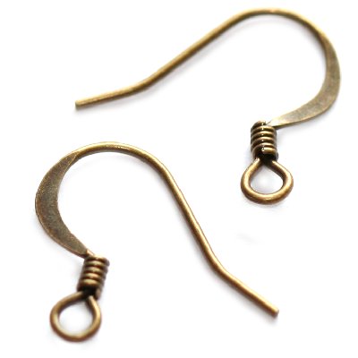 Kõrvarõngahaak antiikpronksi värvi 4 tk
