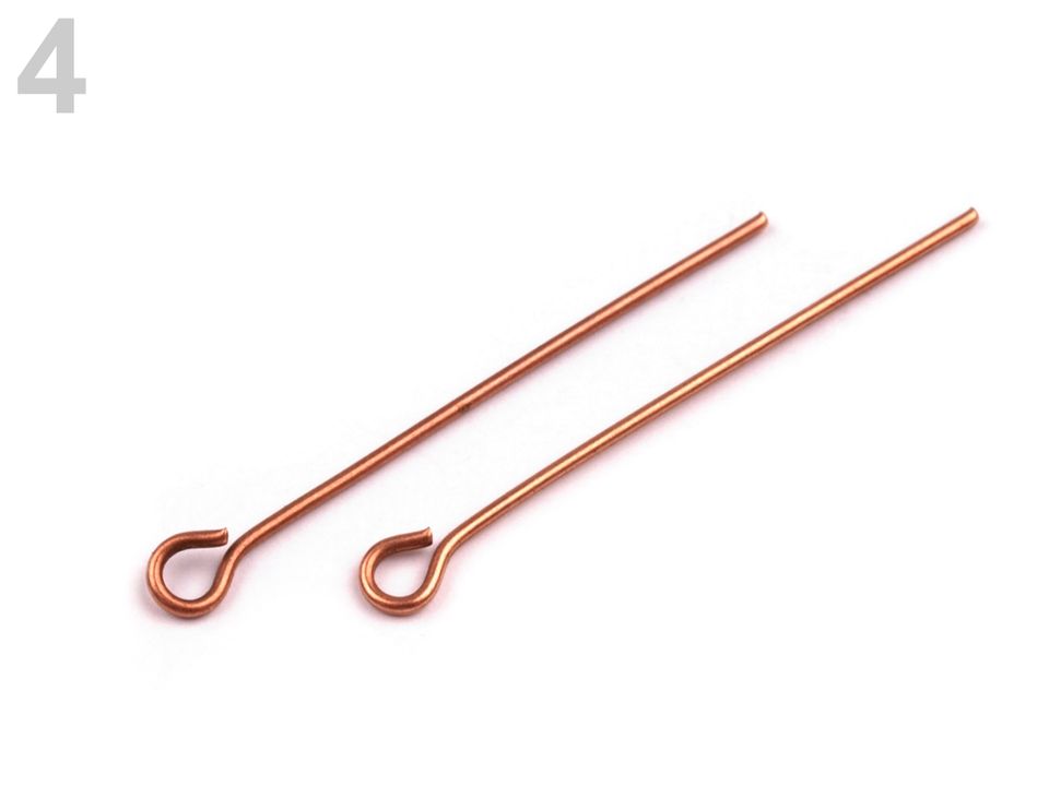 Ehtenõel aasaga vask 25 mm 20 tk