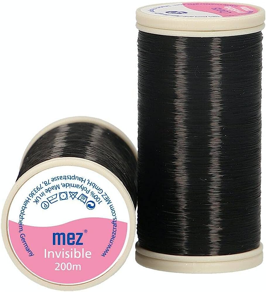 Läbipaistev niit MEZ Invisible Transparent dark 200 m