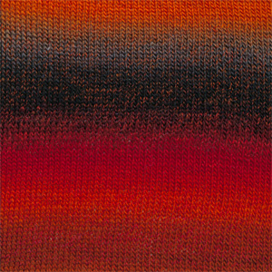 DROPS Delight punane/oranž/hall 13