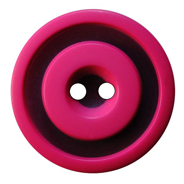 Nööp 2 auguga, 2 erineva värviga