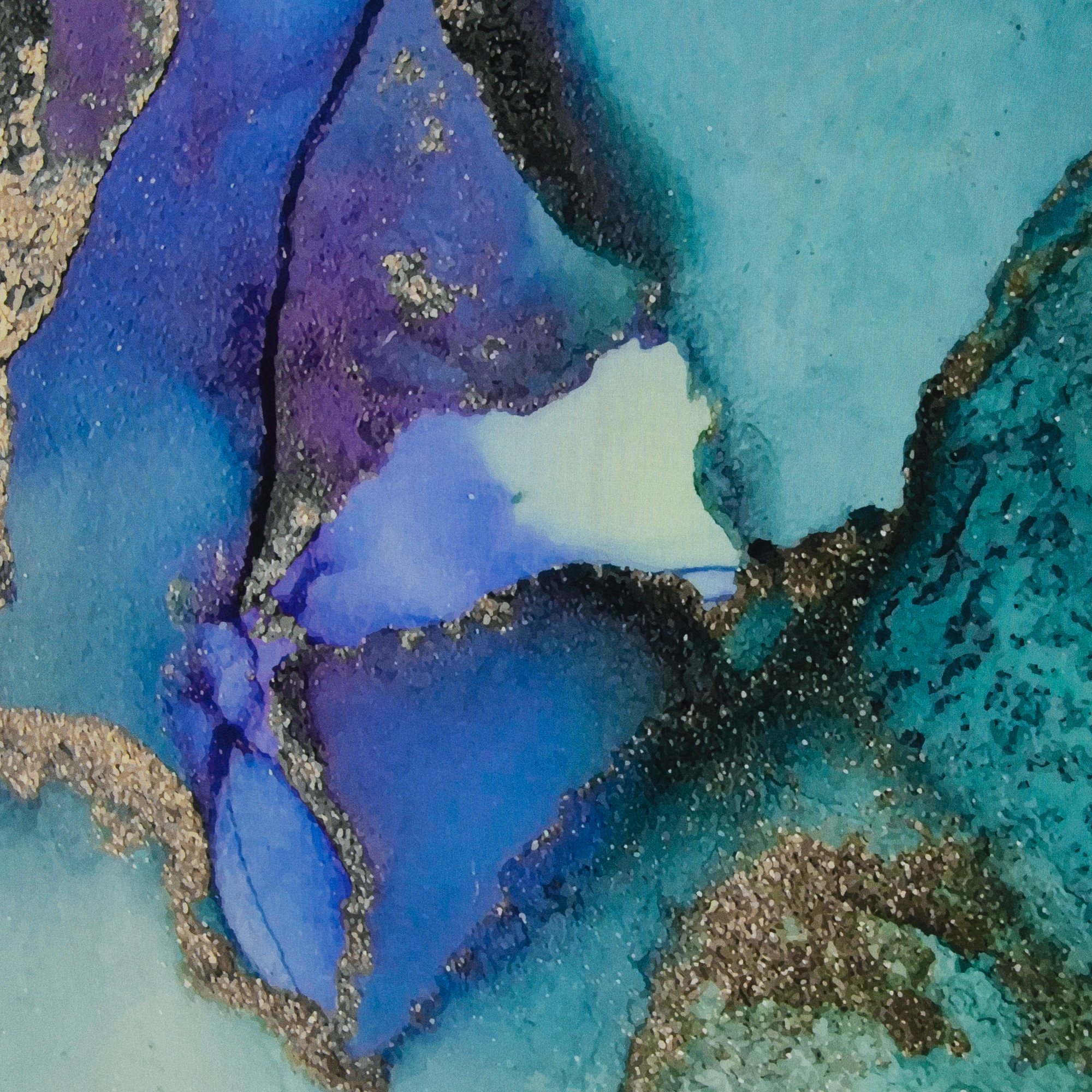 Viskoos marmormustriga Donna