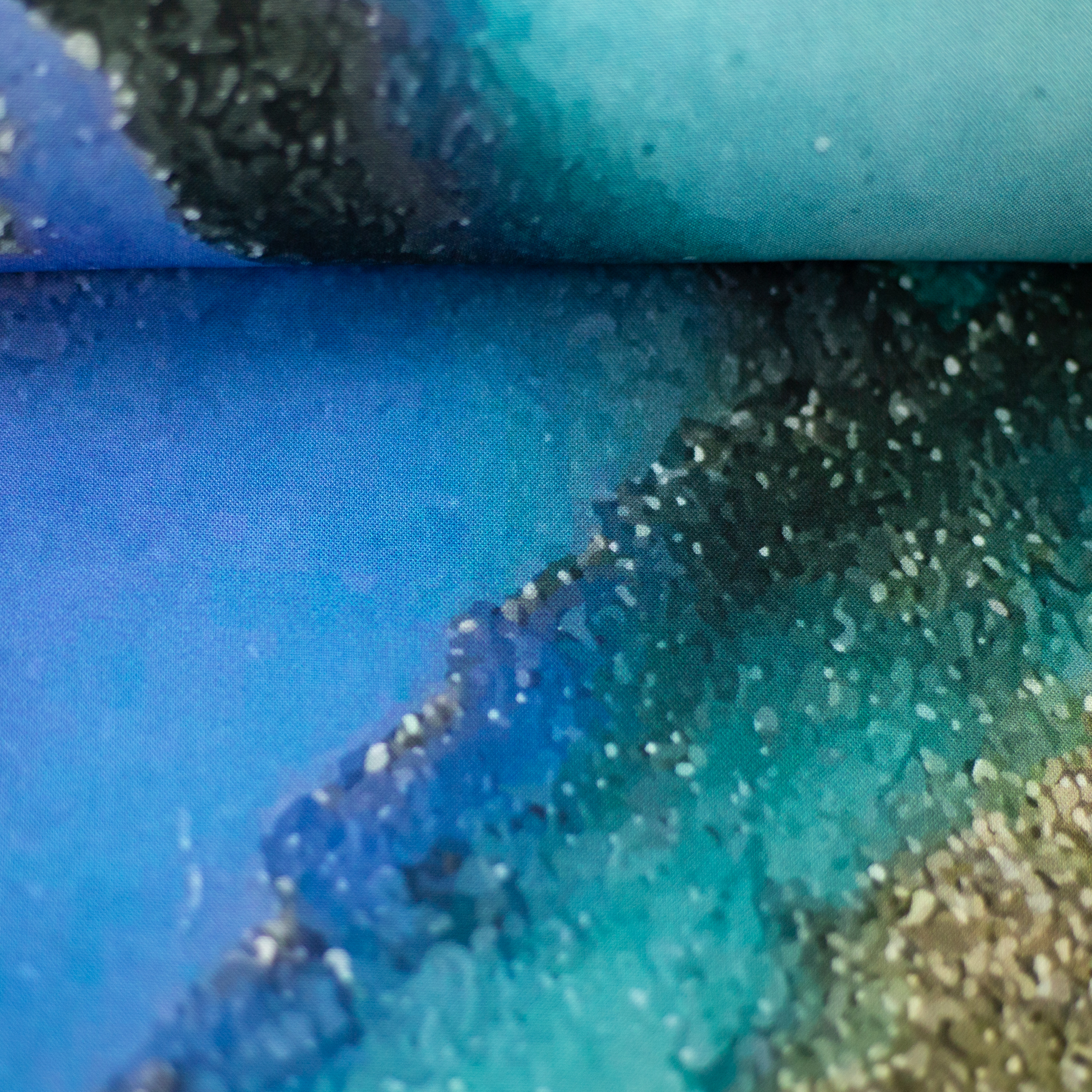 Viskoos marmormustriga Donna