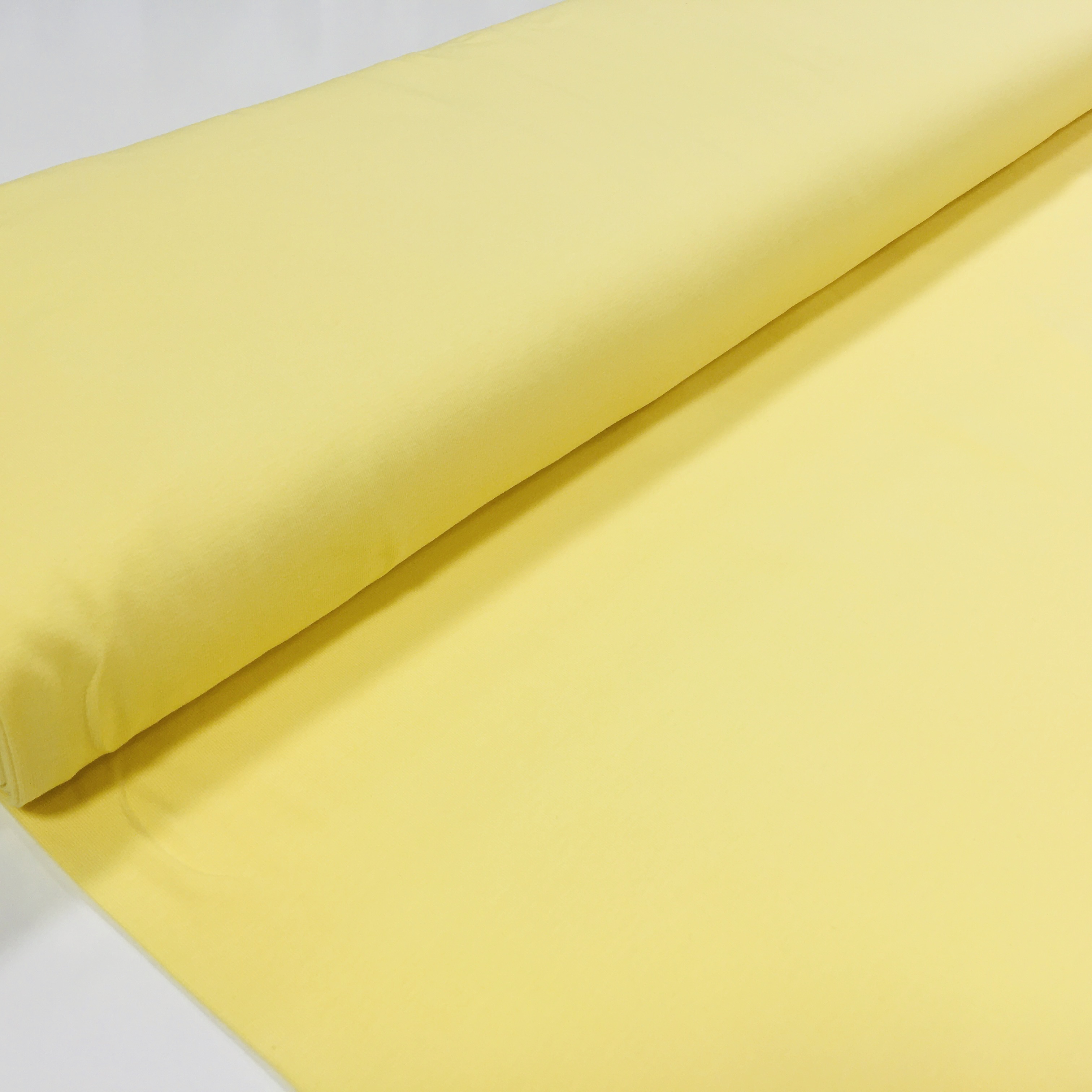 GOTS puuvillatrikotaaž vanilje