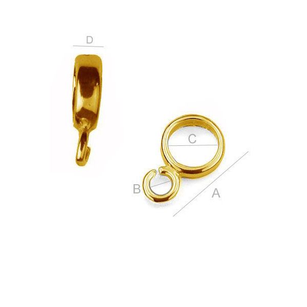 Ühendusrõngas lahtise rõngaga 2 tk.