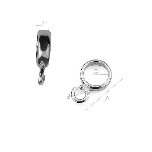 Ühendusrõngas lahtise rõngaga 1 tk.