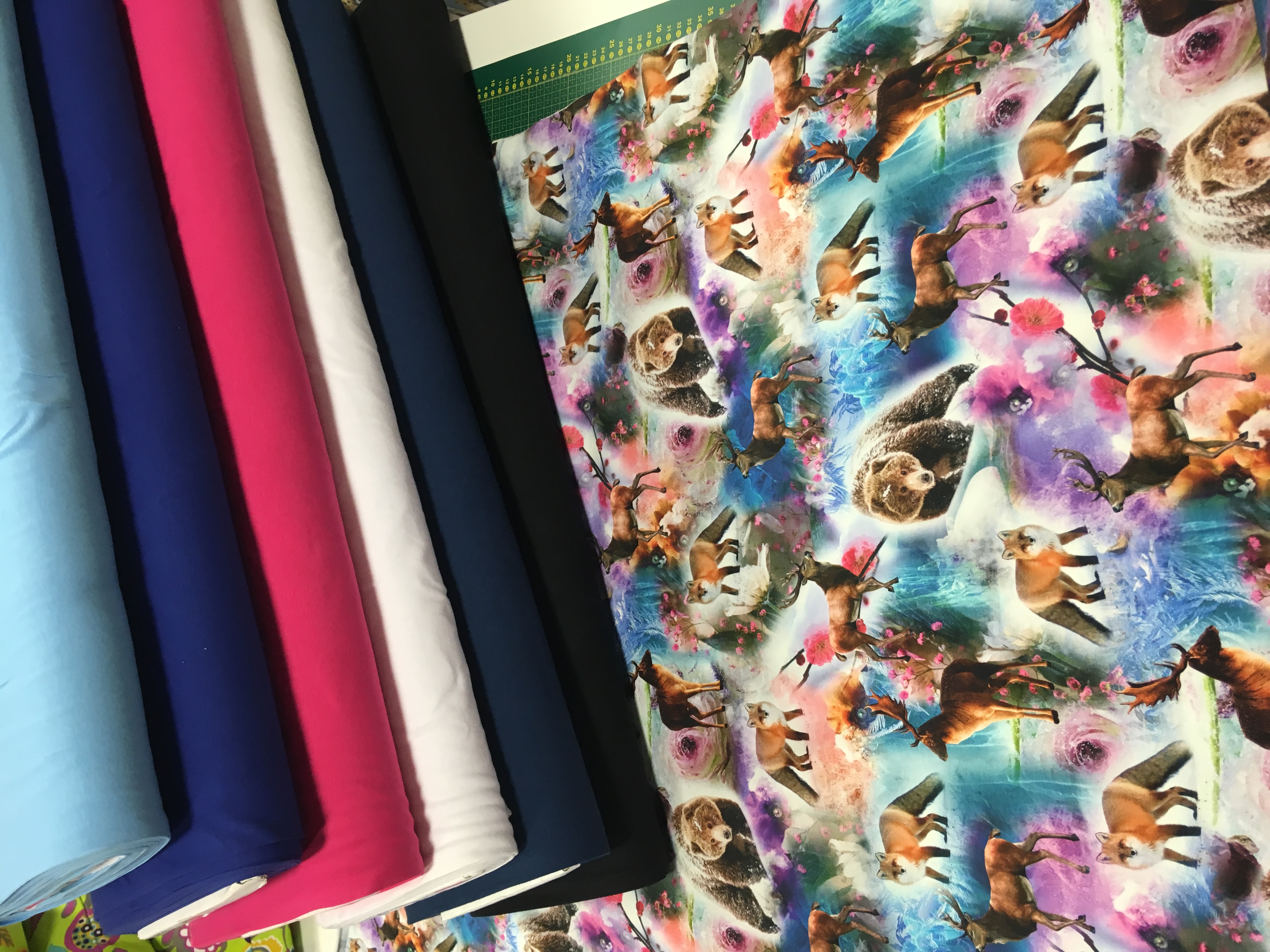 Trikotaaž Kevad Alaskal, digital print