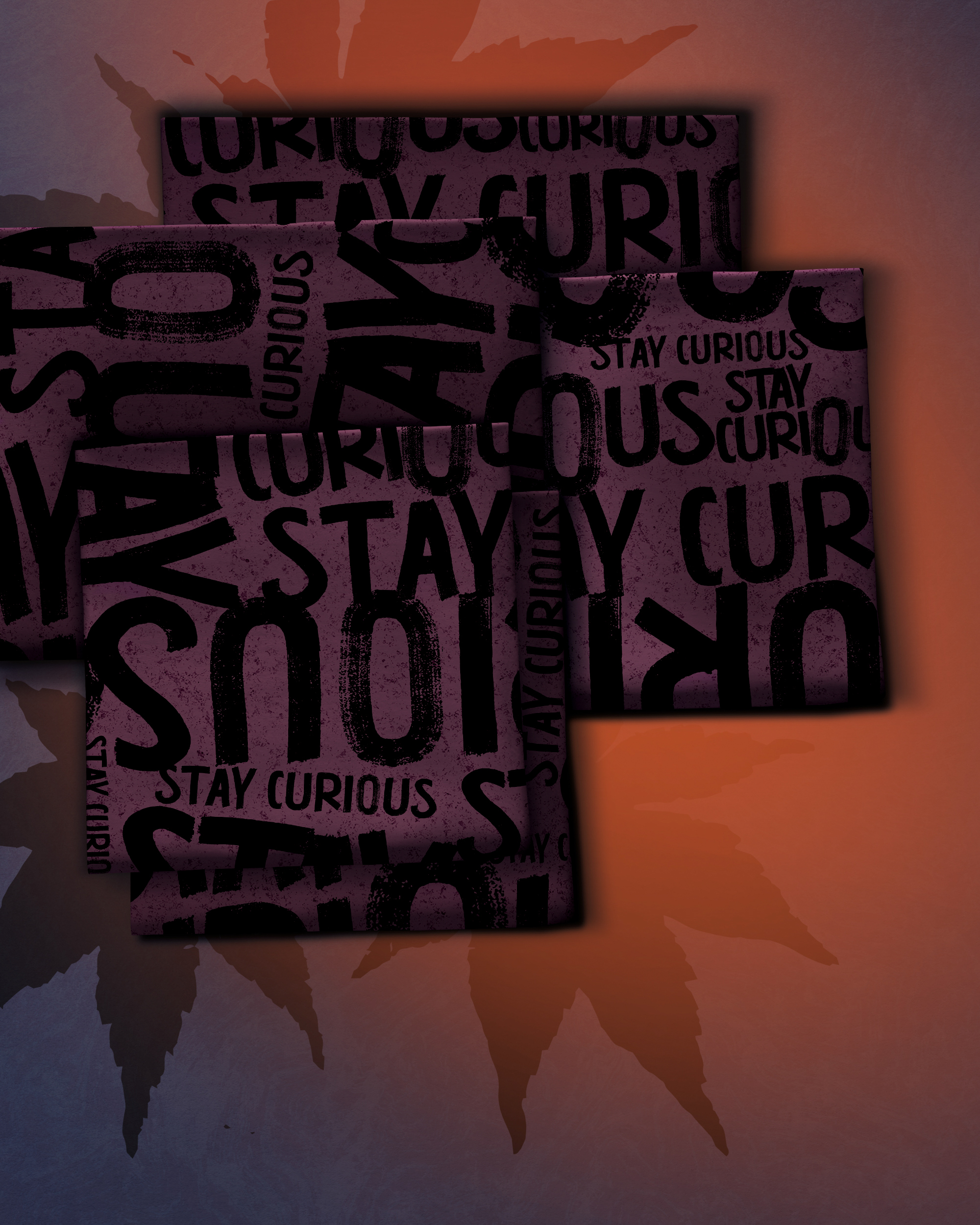 Dressikangas Stay Curious, digiprint