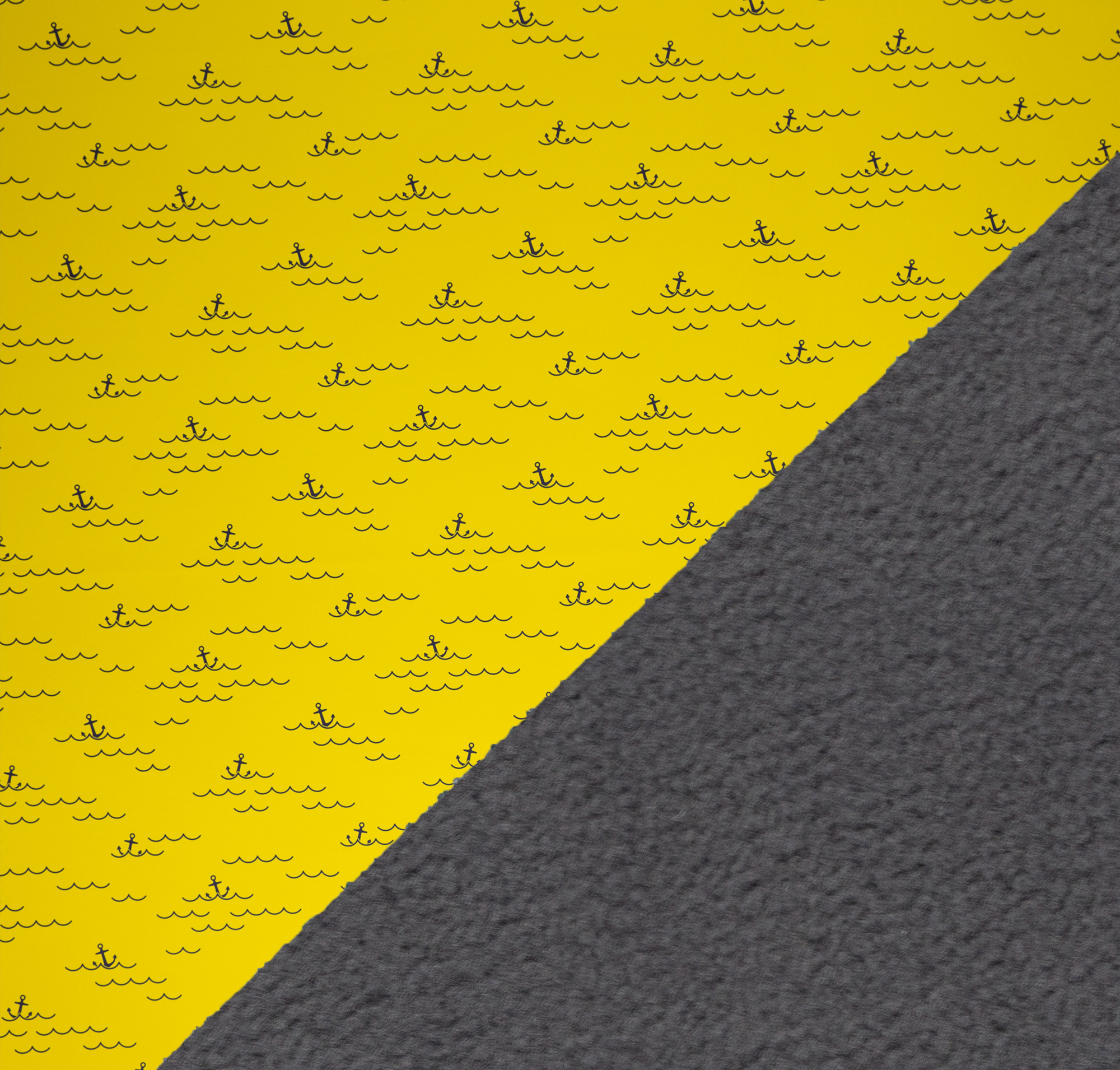 Softshell ankur lainetel kollane