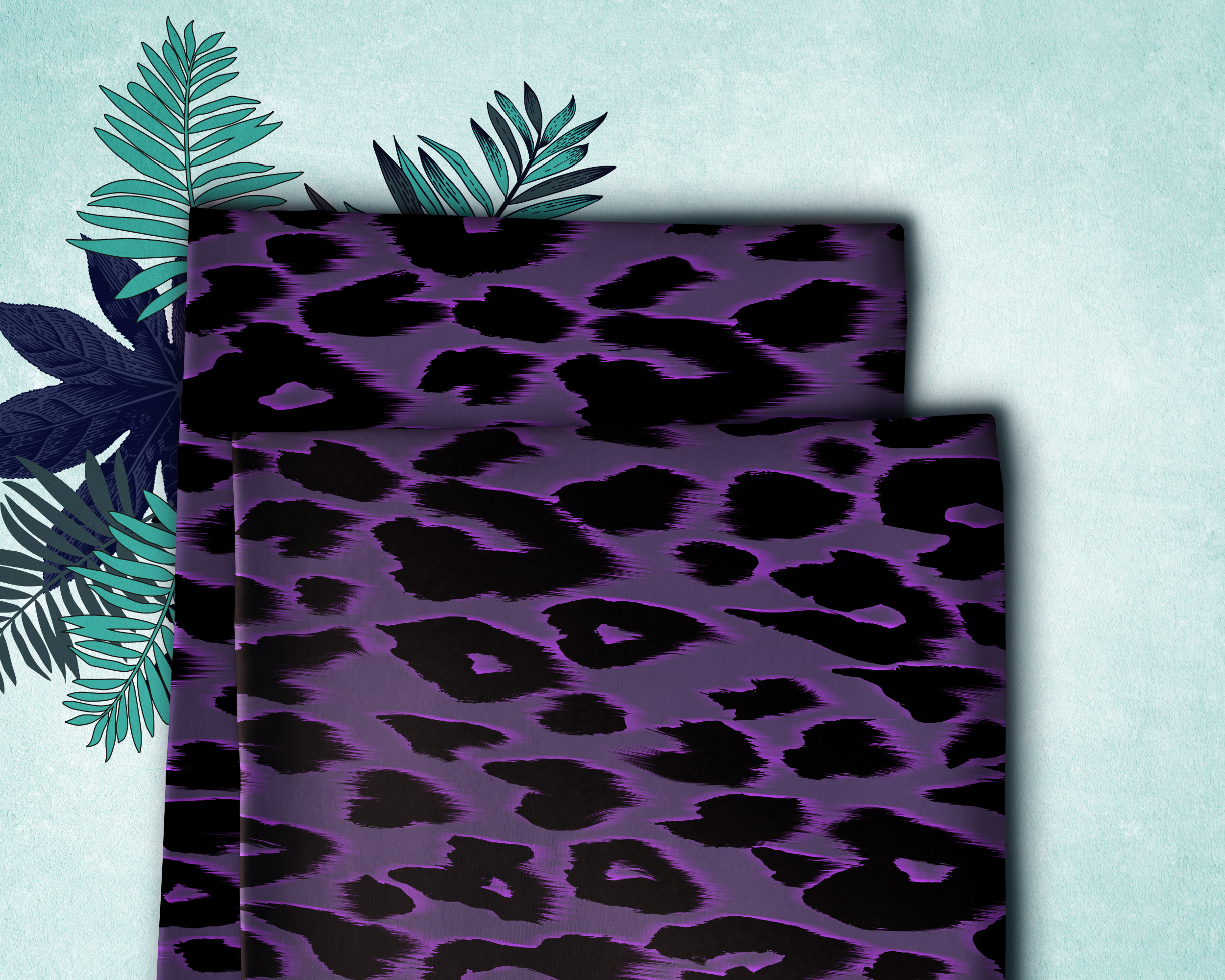 Modaaldressikangas Floating Leo by Thorsten Berger lilac