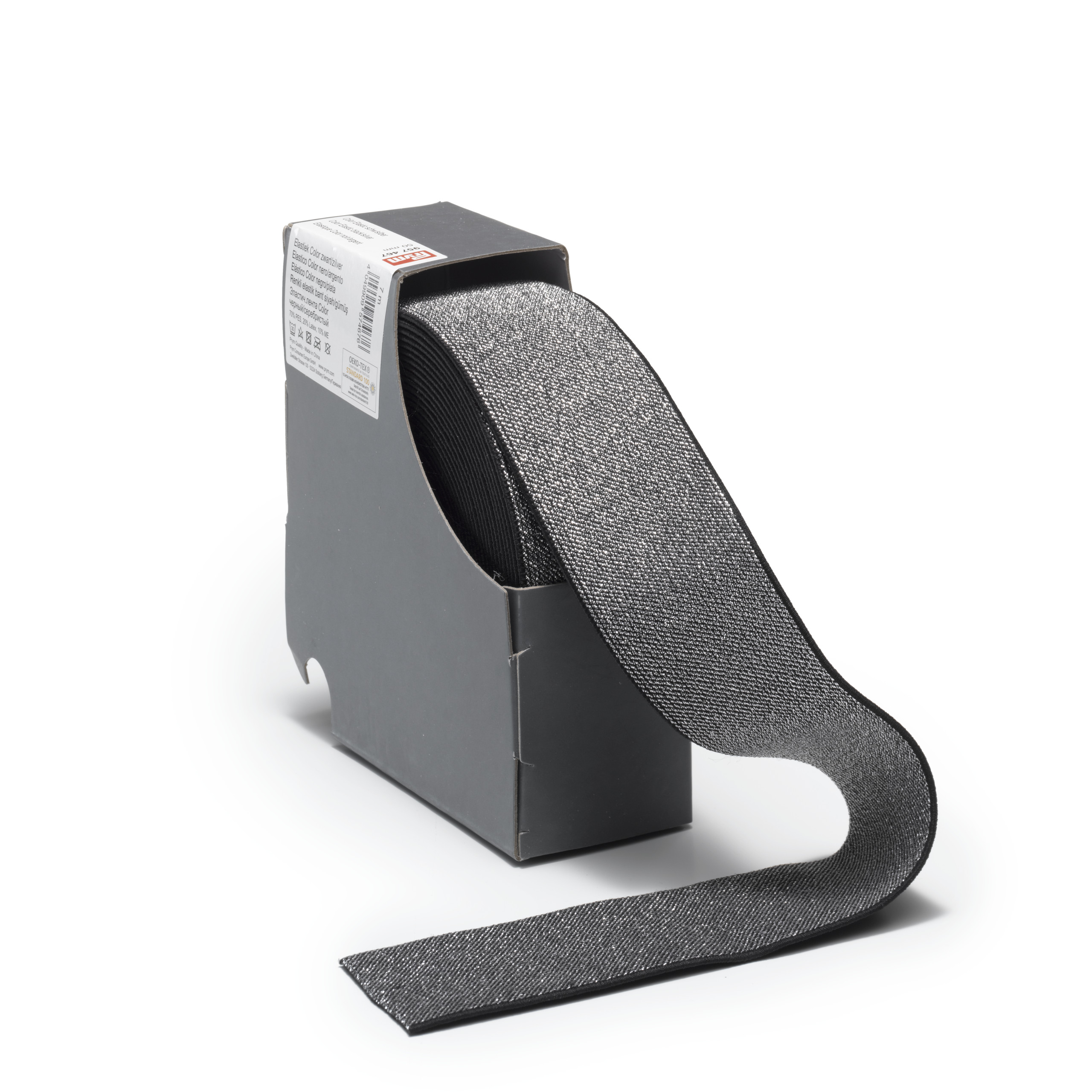 Kummipael must hõbe 50 mm, 1 m